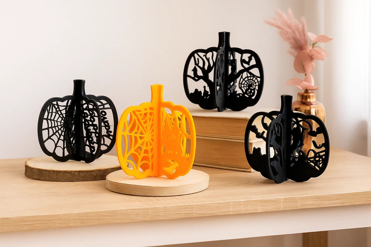 Pumpkin Halloween Decoration, Autumn Home Decor, Spooky Party Prop, Gothic Gift