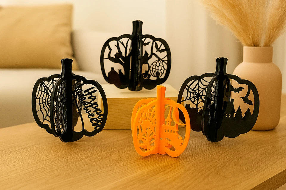 Pumpkin Halloween Decoration, Autumn Home Decor, Spooky Party Prop, Gothic Gift