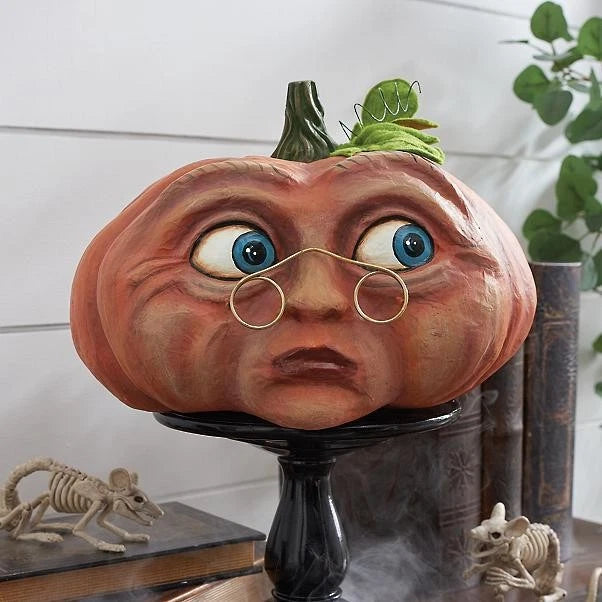 2022 Pumpkin Face Halloween Outdoor Decor Ghost Party Yard Home Office Fun Gift