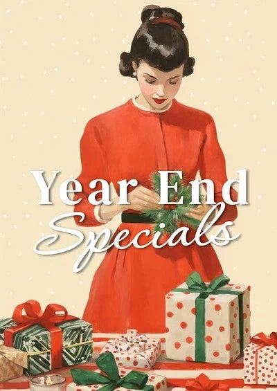 Year end specials poster