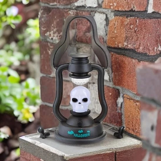 Halloween Lantern Torch & Spooky Sound's & Lights Light Up Trick Or Treat Party