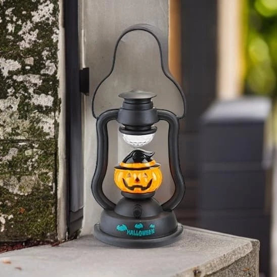 Halloween Lantern Torch & Spooky Sound's & Lights Light Up Trick Or Treat Party